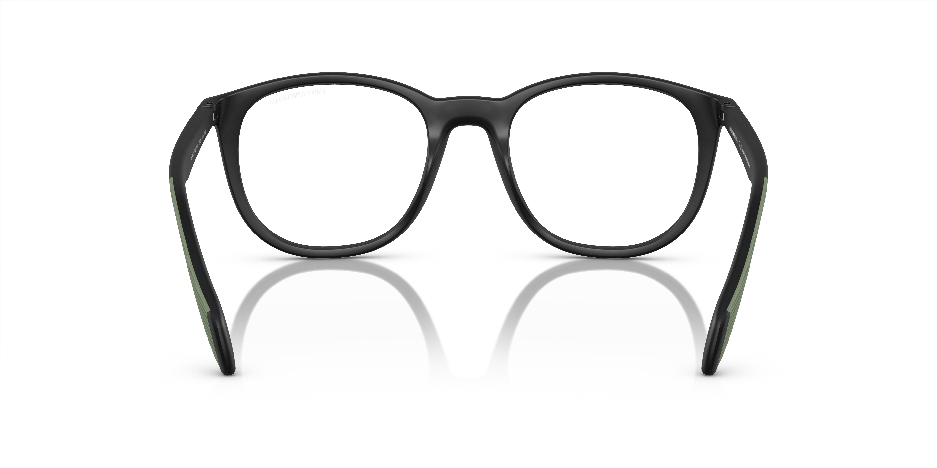 Occhiali da vista con clip-on Emporio Armani EA4211 50011W Nero opaco