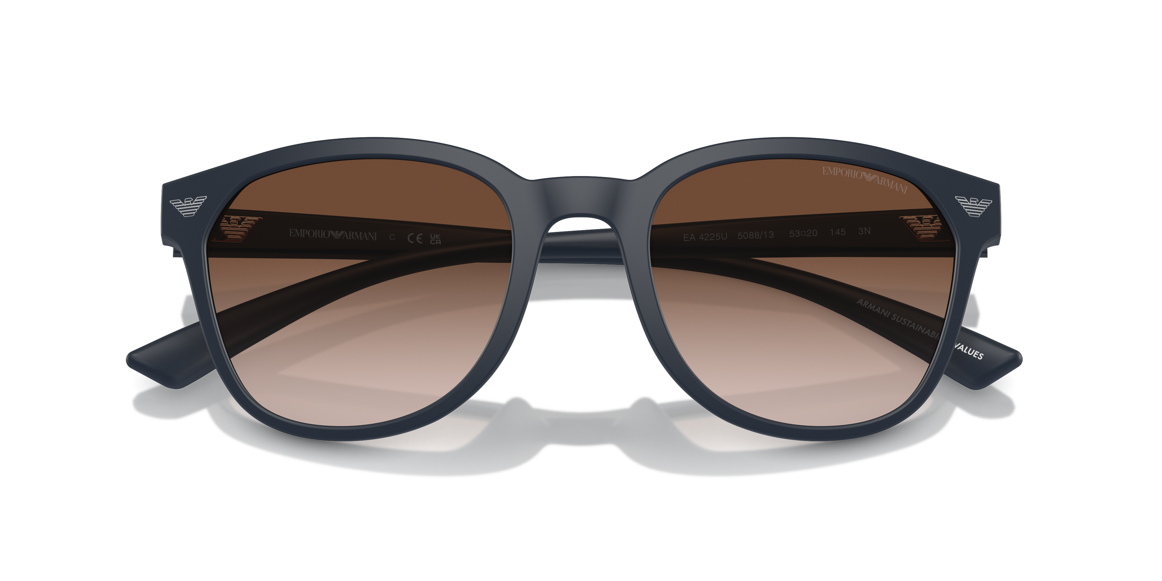 Occhiali da sole Emporio Armani EA4225U 508813 Blu opaco