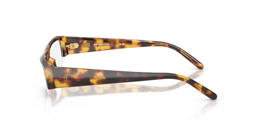 Occhiali da sole da donna Miu Miu MU B07S 14L08N Havana miele