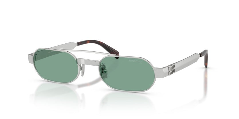 Occhiali da sole Miu Miu MU B52S 21M40Y Argento antico