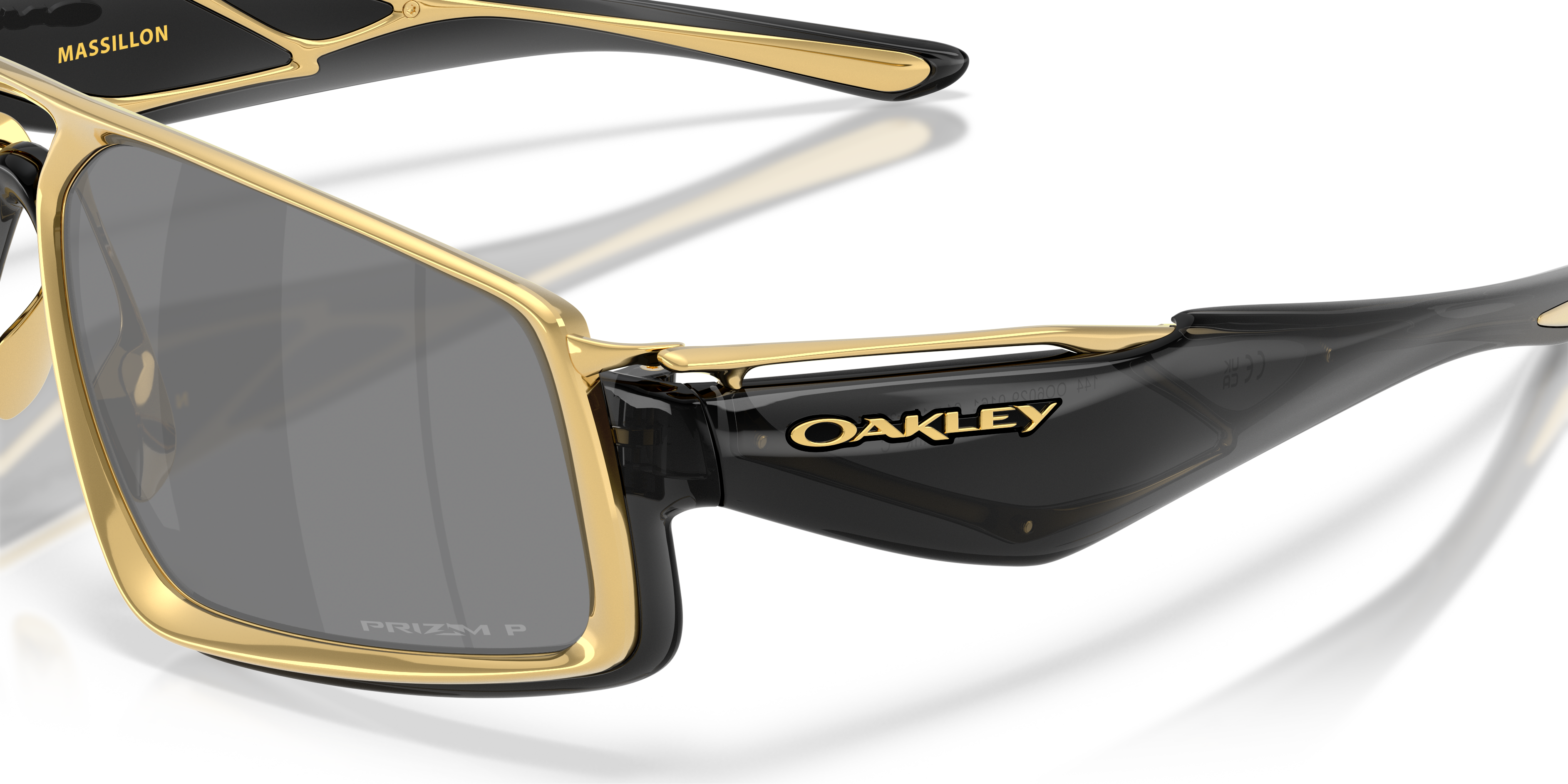 Oakley OO6029 Massillon 602901 Ink Black Polarized Sports Sunglasses