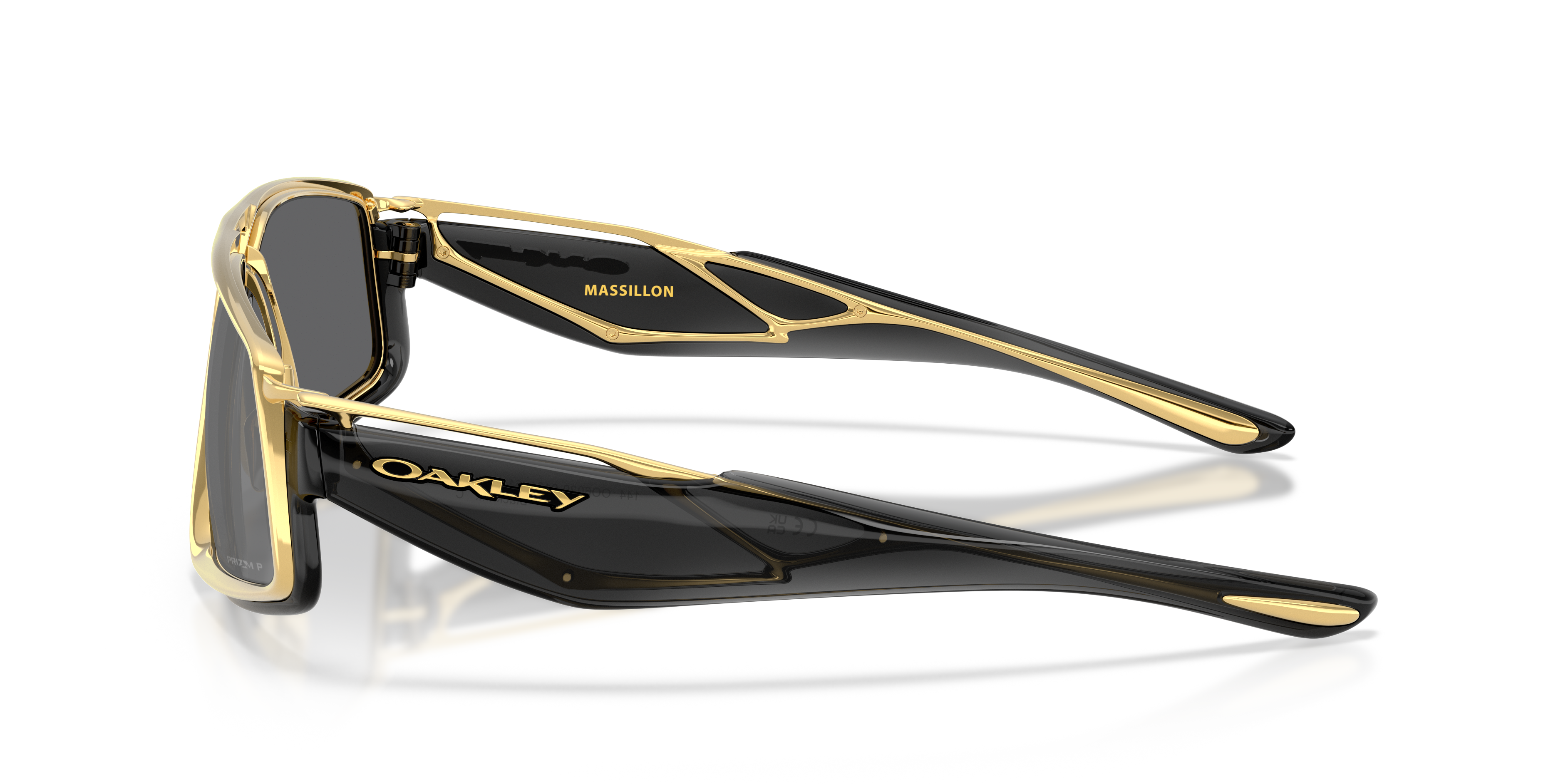 Oakley OO6029 Massillon 602901 Ink Black Polarized Sports Sunglasses