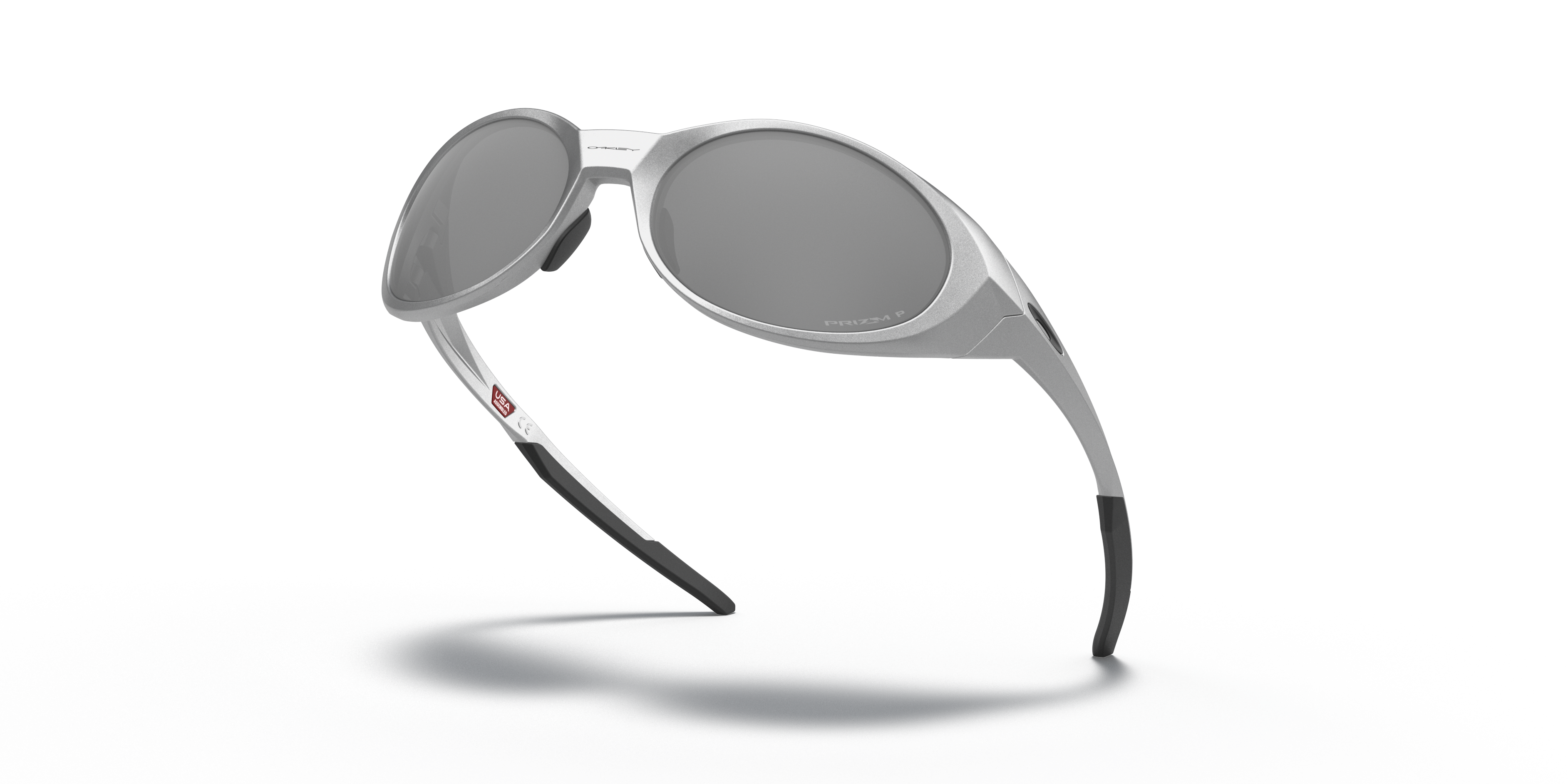 Occhiali da sole Oakley OO9438 Eyejacket redux 943805 Argento Polarizzato