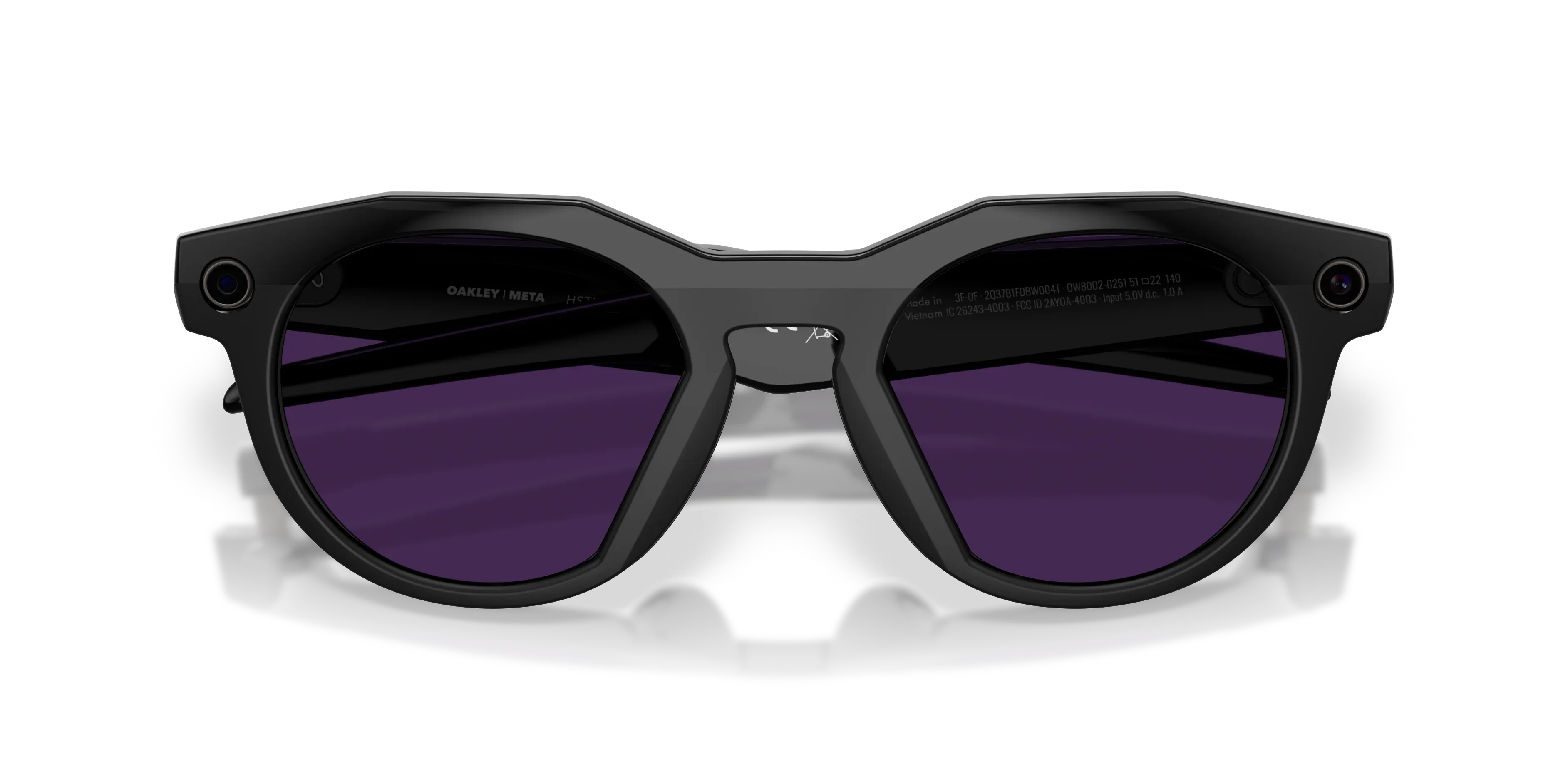 Oakley Meta OW8002 HSTN Black Transitions amethyst