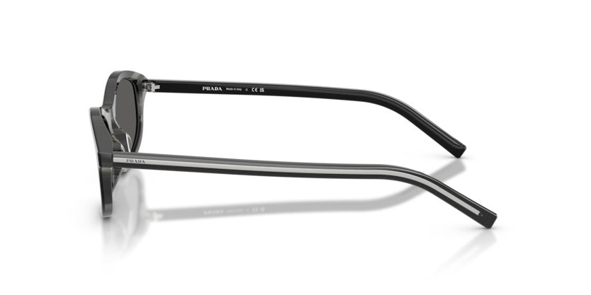 Occhiali da sole Prada PR D17S 29O20Z - Black/basalt horn