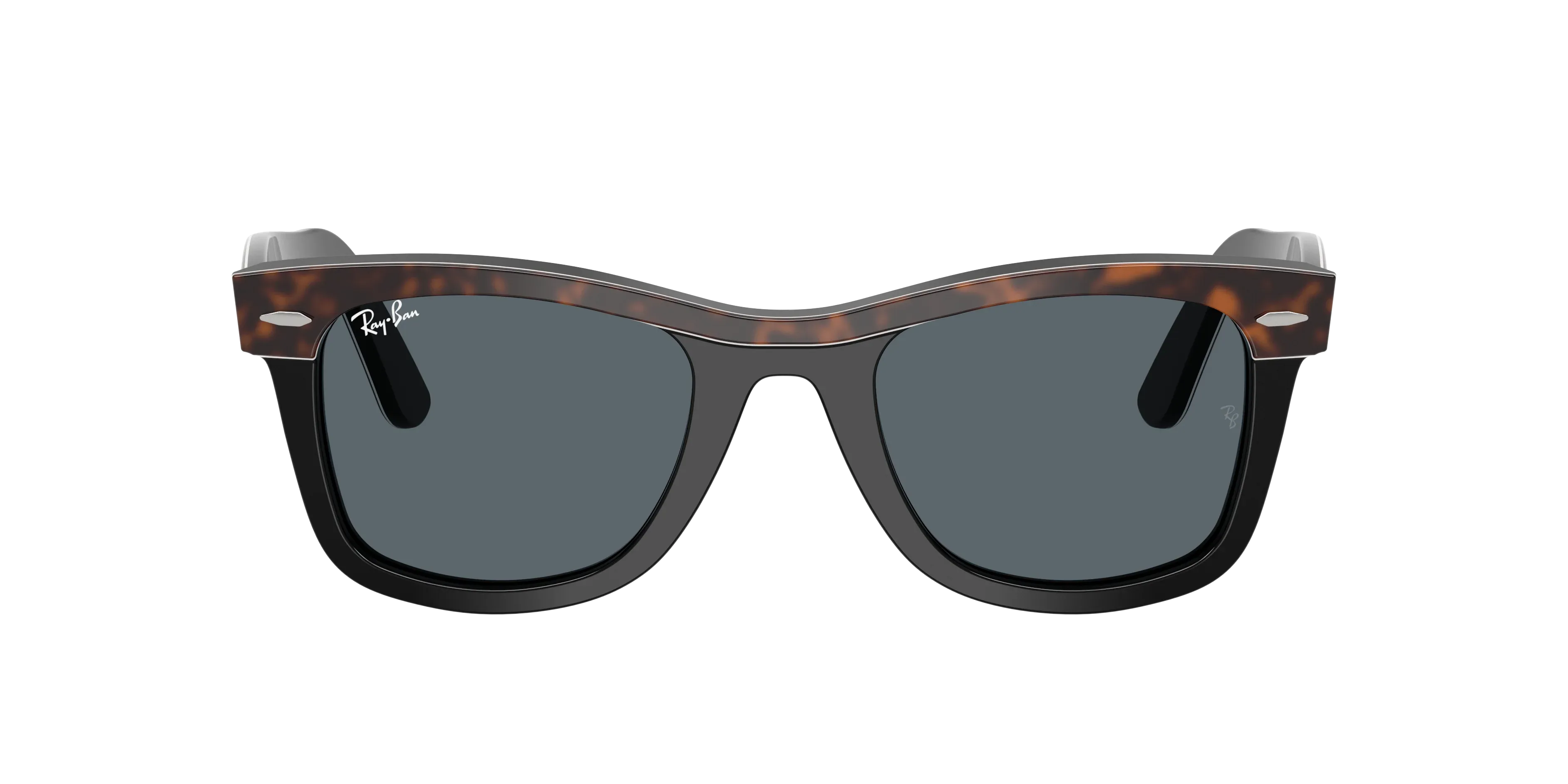 Ray-Ban RB2240 Wayfarer 1441R5 Havana on black sunglasses