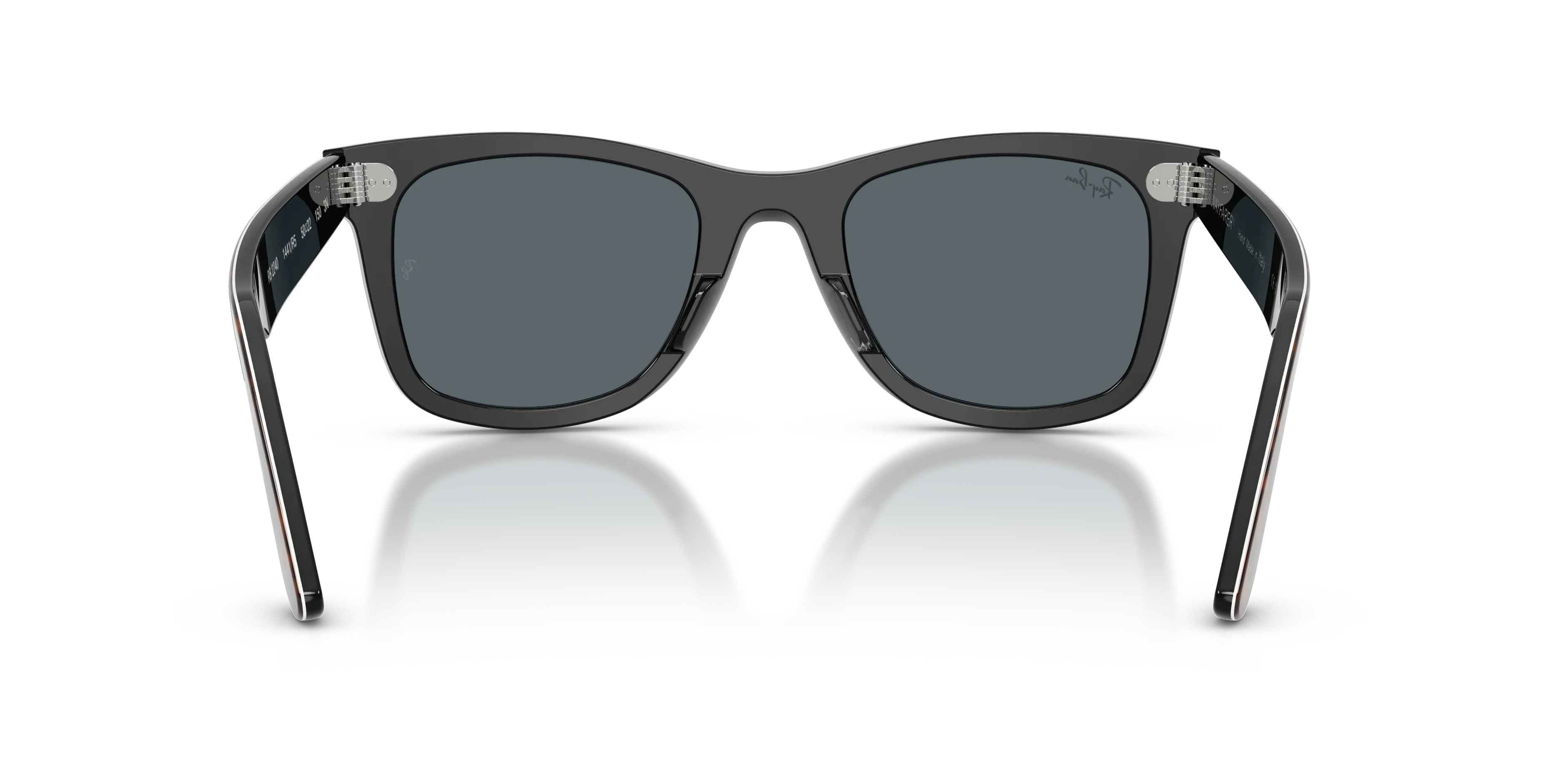 Ray-Ban RB2240 Wayfarer 1441R5 Havana on black sunglasses