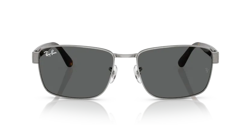 Occhiali da sole Ray-Ban RB3750 004/B1 Gunmetal