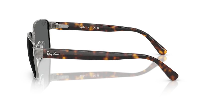 Occhiali da sole Ray-Ban RB3750 004/B1 Gunmetal