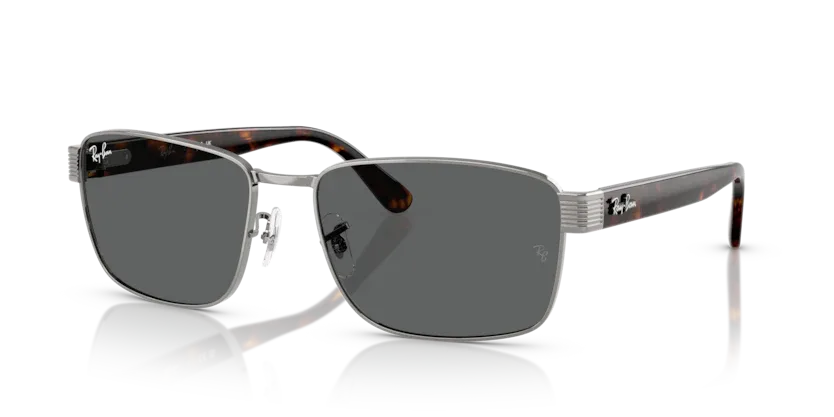 Occhiali da sole Ray-Ban RB3750 004/B1 Gunmetal