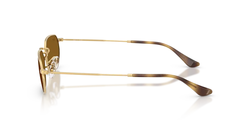 Occhiali da sole Ray-Ban RB3947 001/33 Oro arista