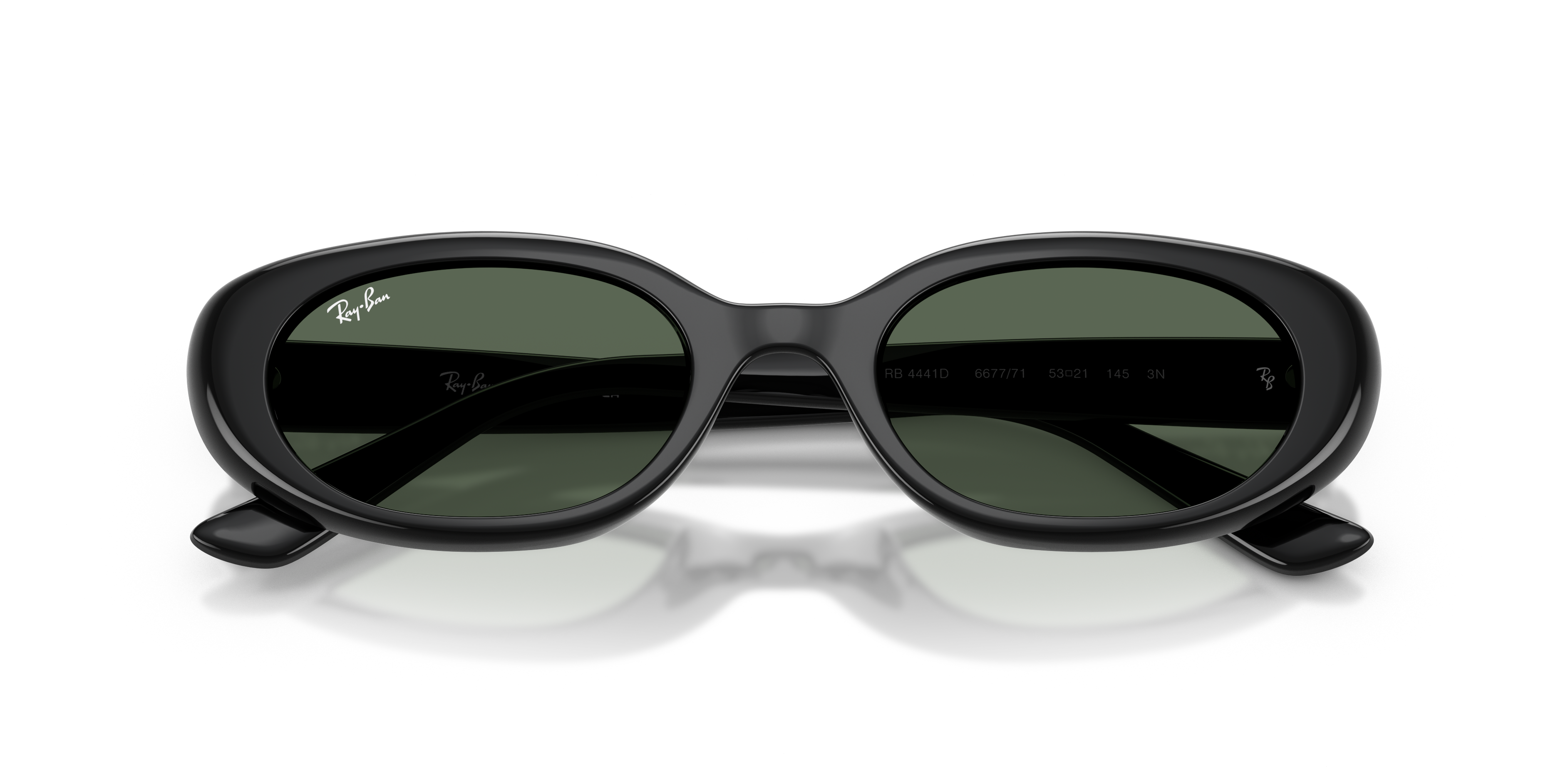 Occhiali da sole unisex Ray-Ban RB4441D 667771 Nero