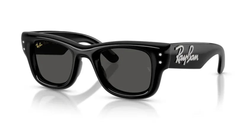 Ray-Ban Puffer Sunglasses with Rhinestones RB4940B 686487