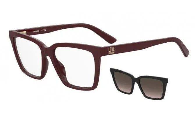 Moschino Love MOL661/C GUU/9O Women's Clip-On Eyeglasses