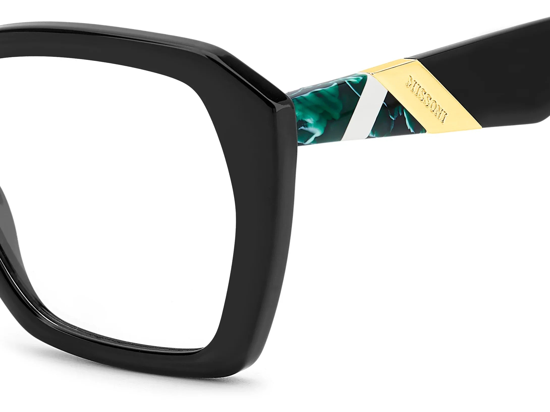 Occhiali da vista con doppio clip on da sole Missoni MIS 0222/C2 807 WJ