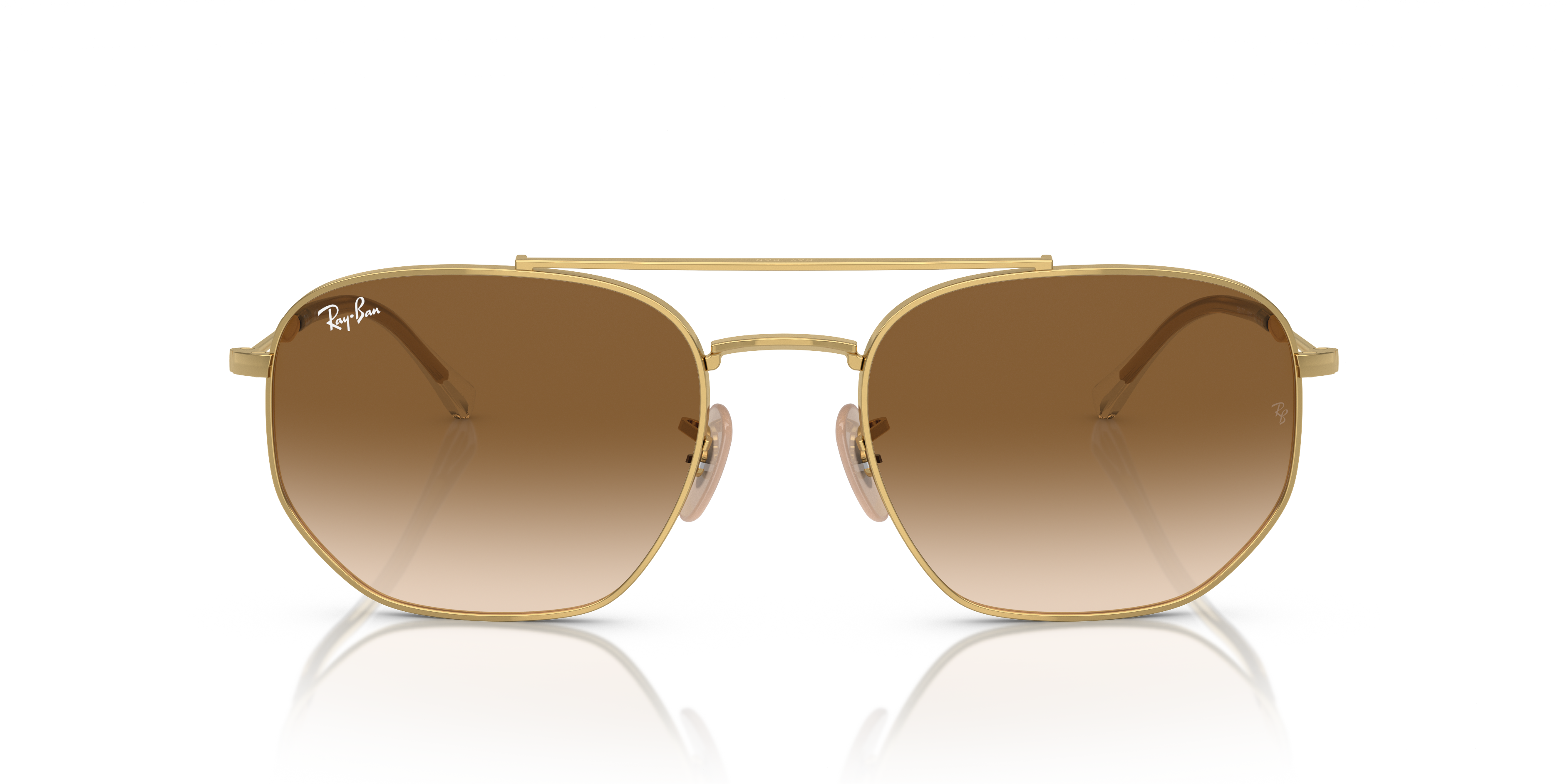 Occhiali da sole Ray-Ban RB3707 001/51 Oro arista