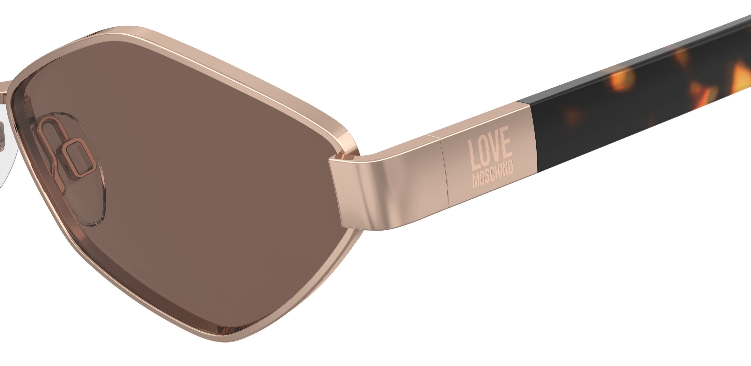 Occhiali da sole da donna Moschino Love MOL101/S DDB 4S