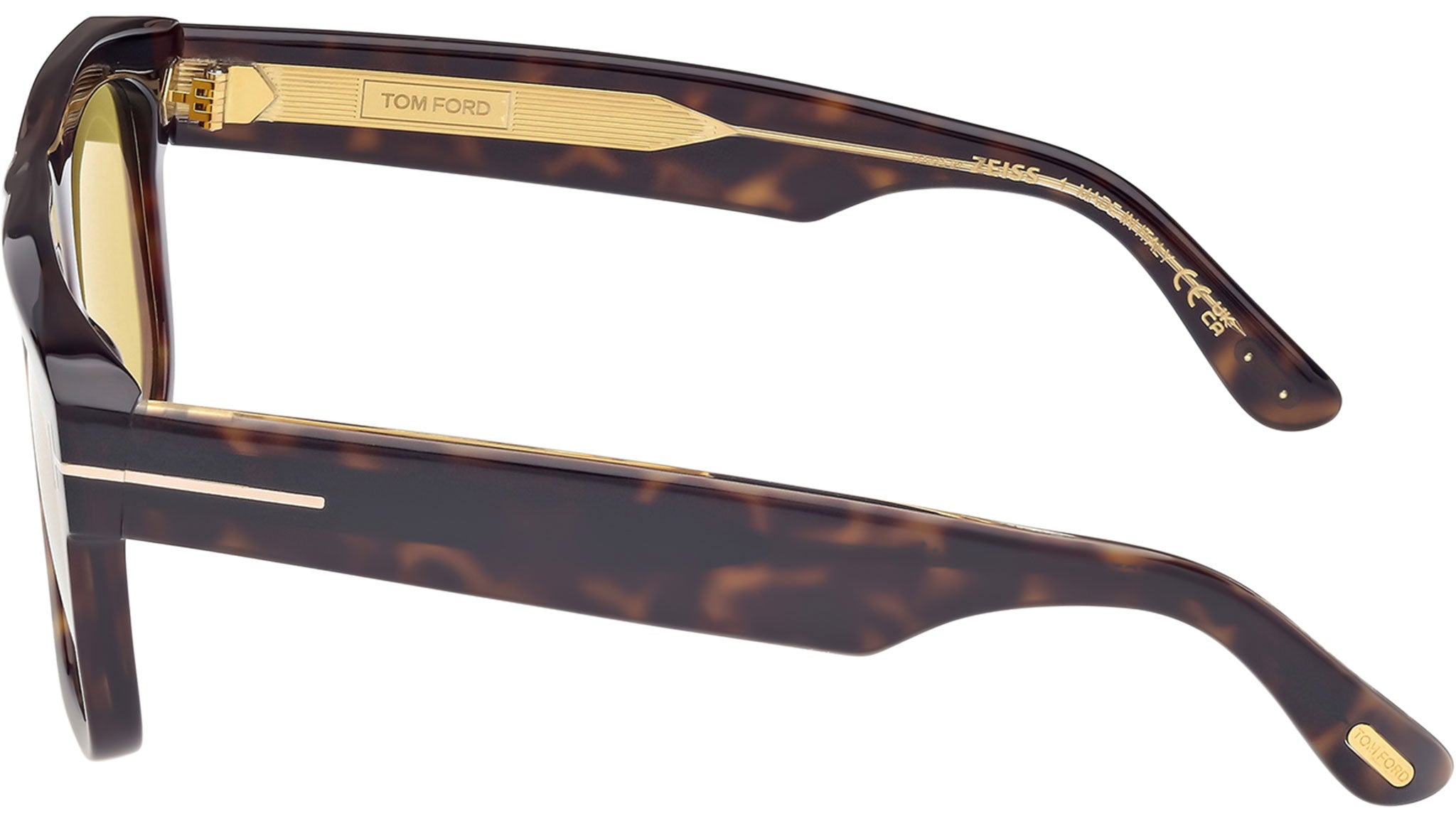 Occhiali da sole da uomo Tom Ford ICON FT1201 52E Avana Scura