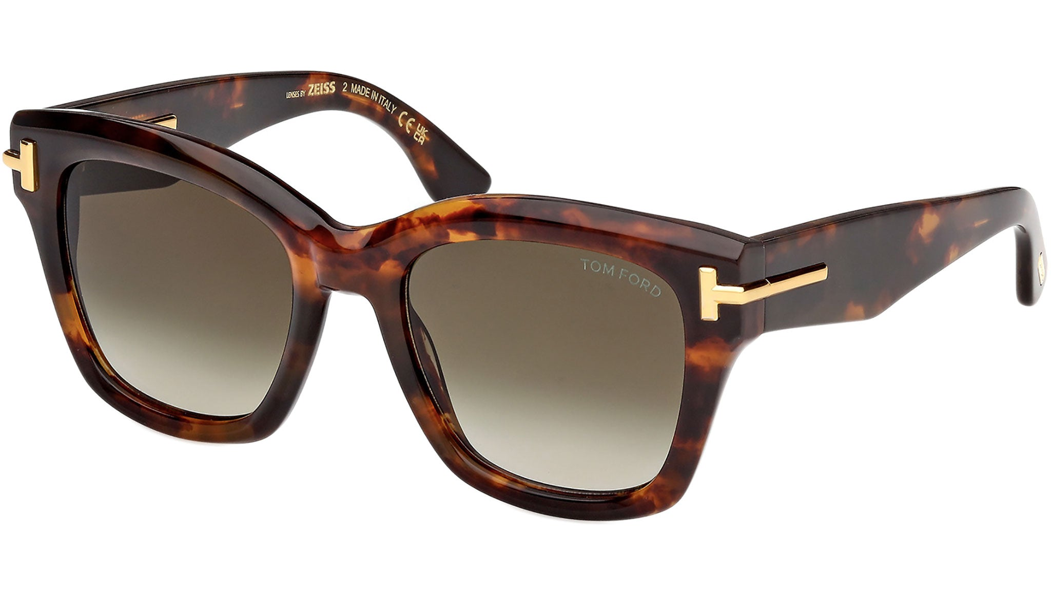Occhiali da sole da donna Tom Ford ICON FT1329 55P Avana Colorata