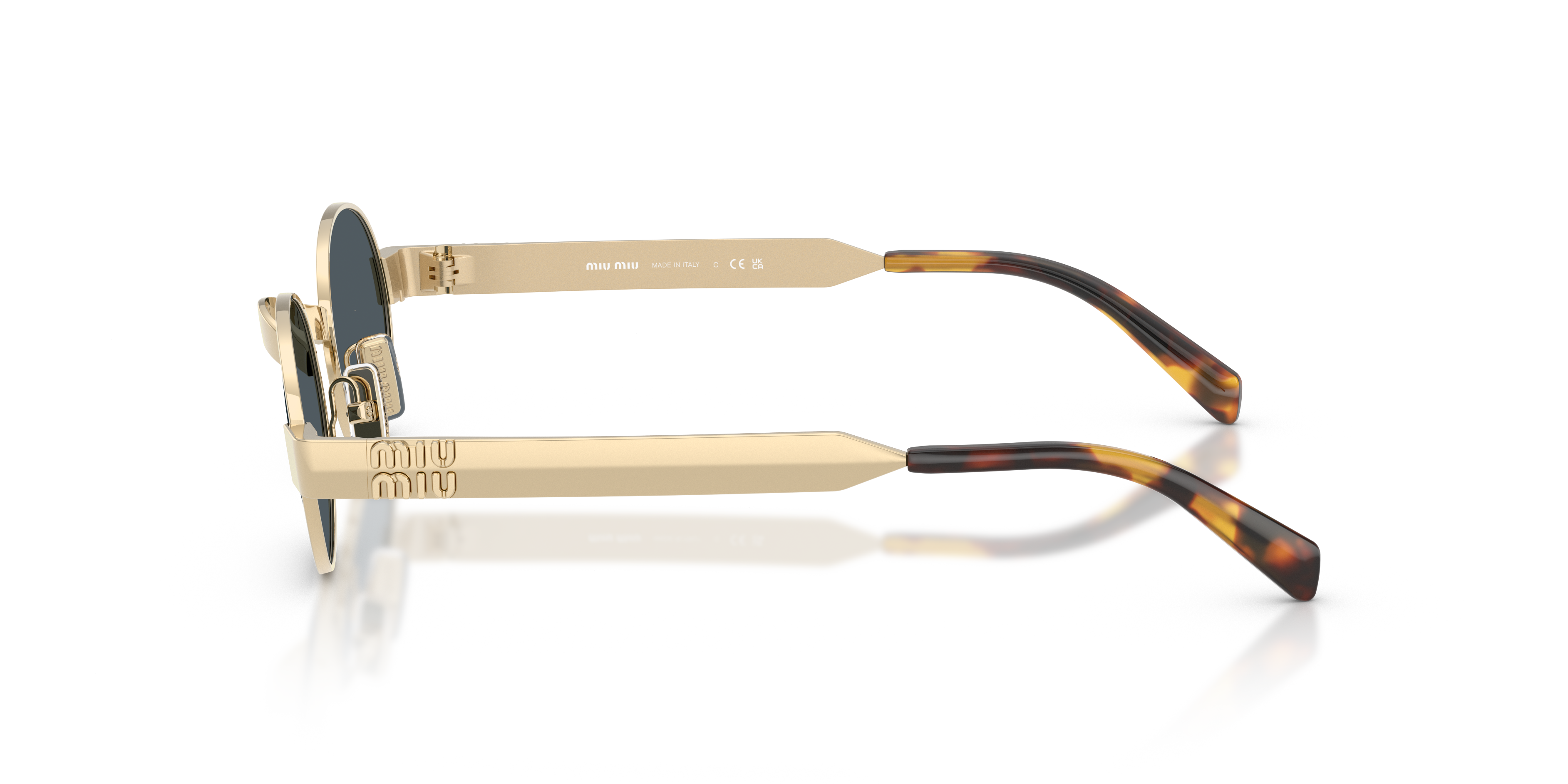 Occhiali da sole Miu Miu MU B51S ZVN70B Oro pallido