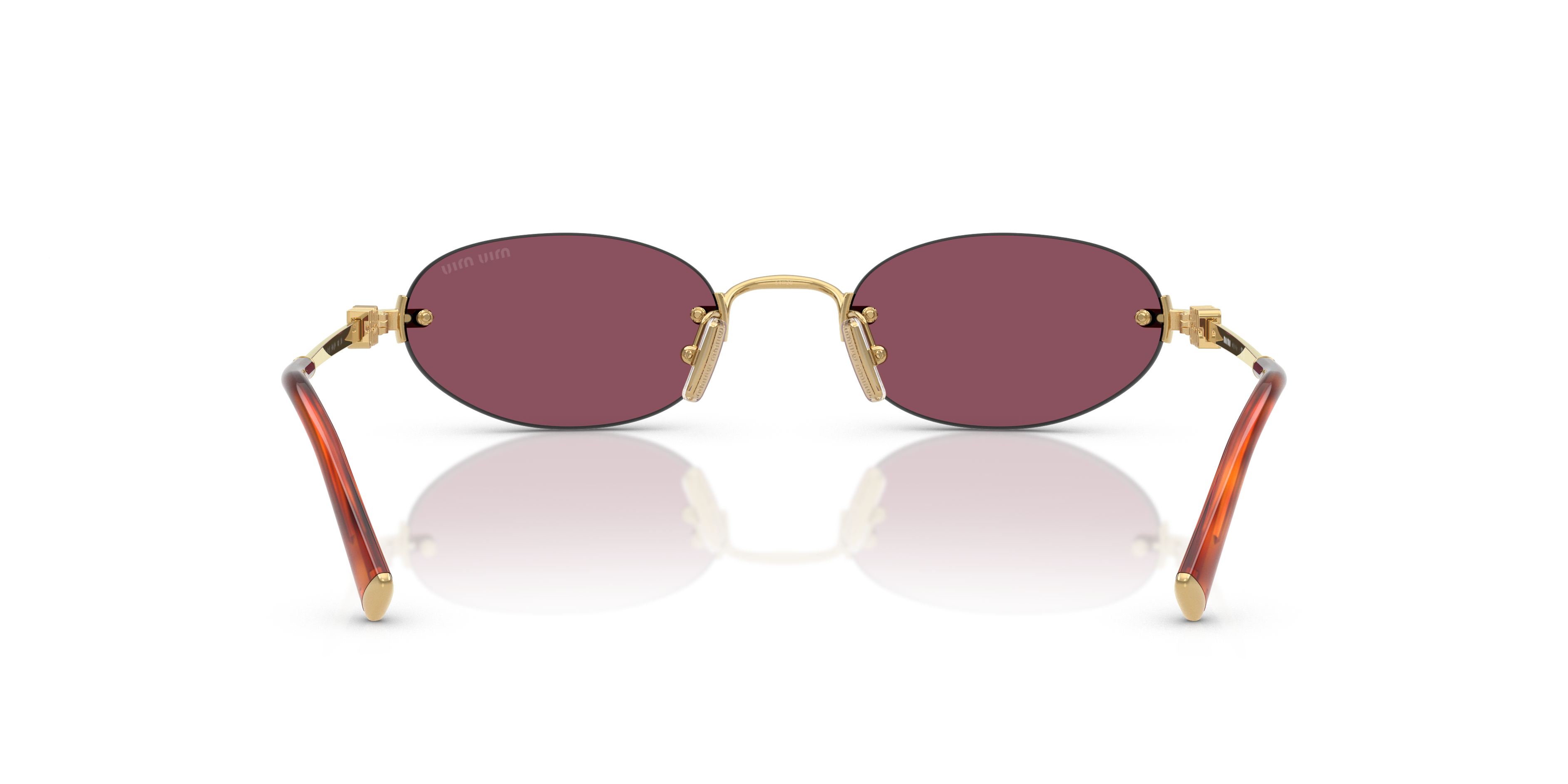 Occhiali da sole Miu Miu MU A54S 5AK20Y Oro