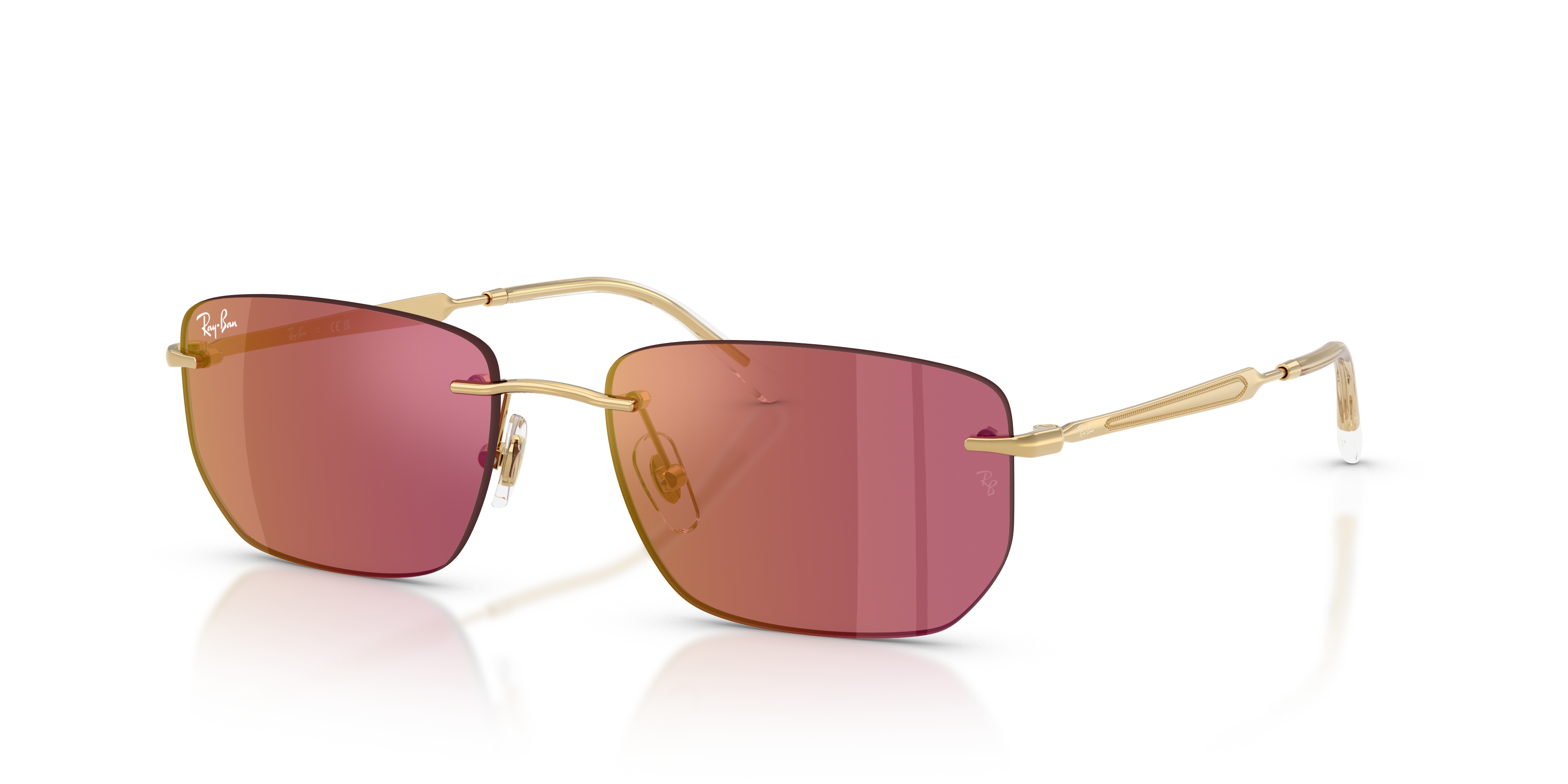 Occhiali da sole Ray-Ban RB3768 001/D0 Oro arista