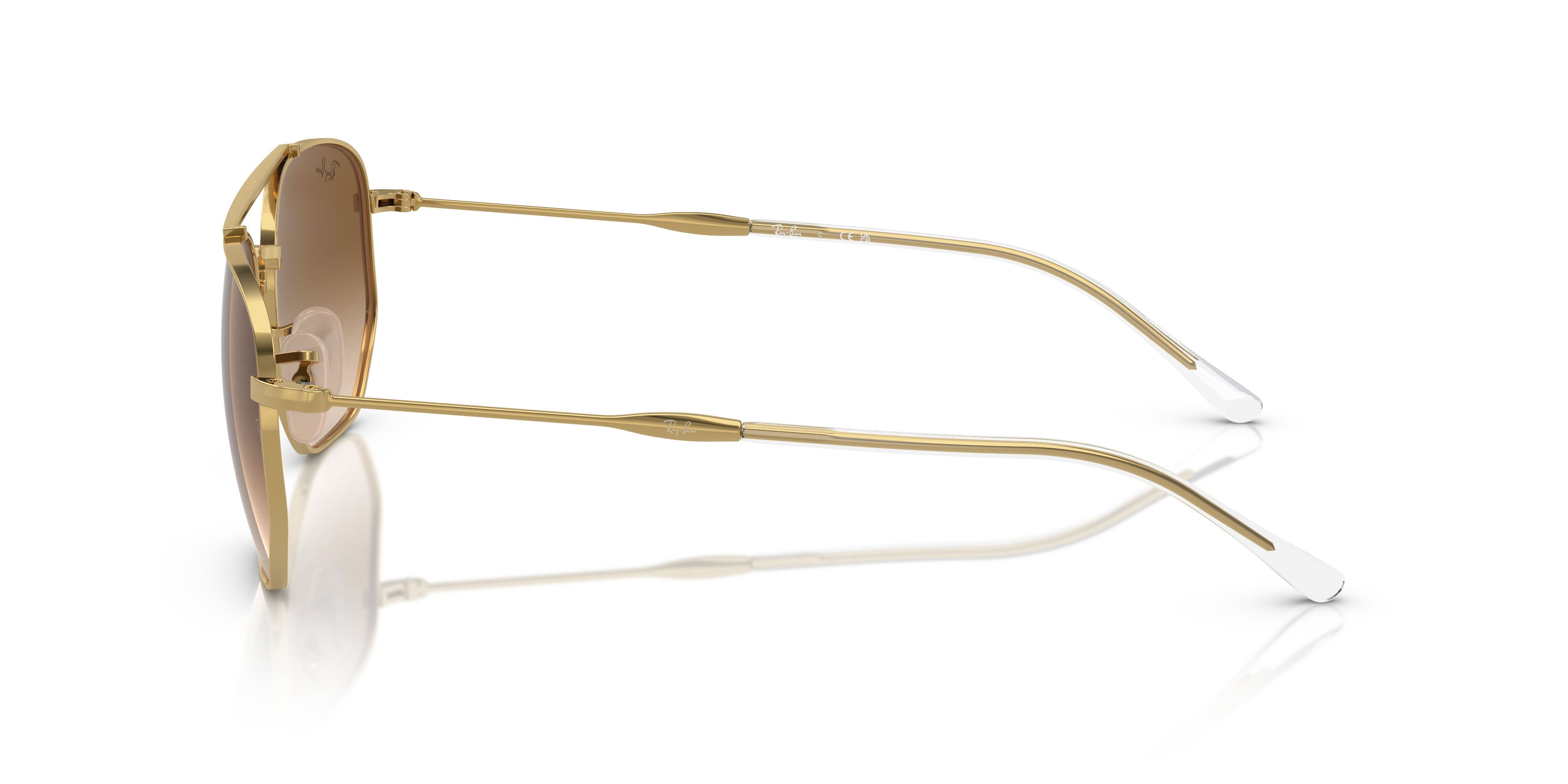 Occhiali da sole Ray-Ban RB3707 001/51 Oro arista