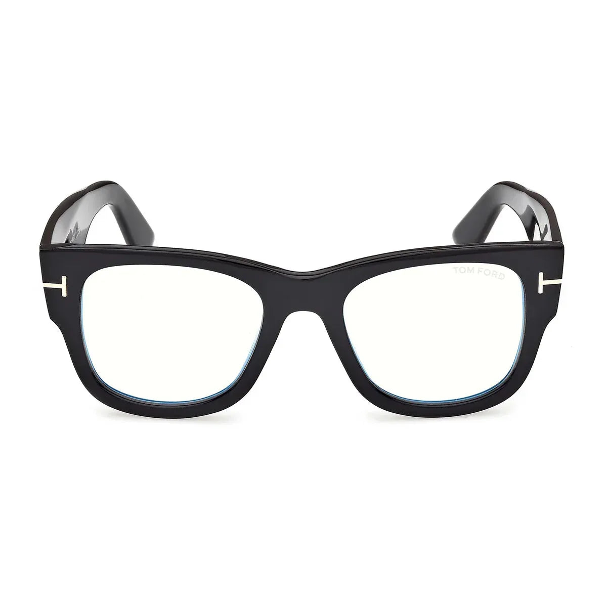 Tom Ford Men's Clip-On Eyeglasses FT6099 001 Gloss Black