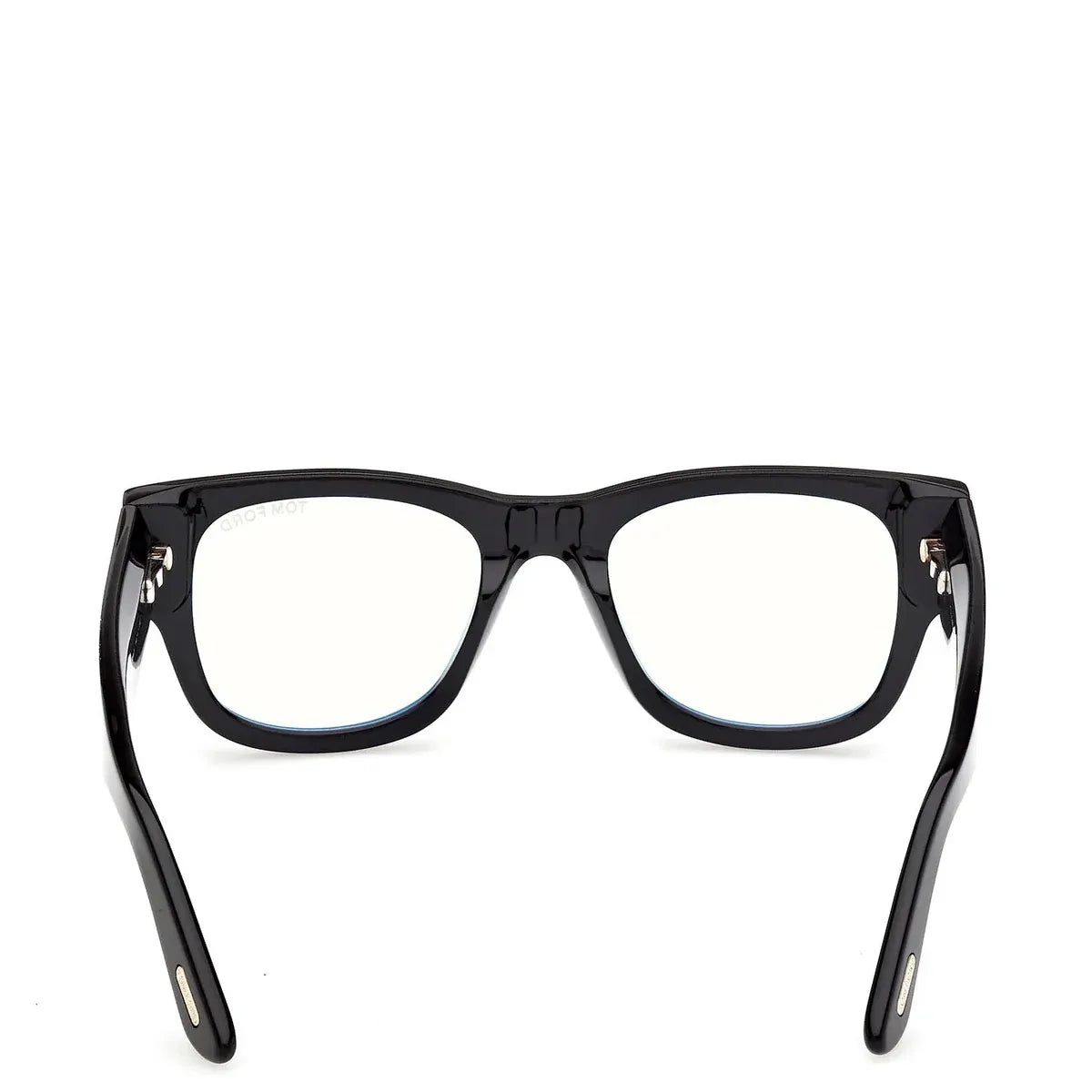Tom Ford Men's Clip-On Eyeglasses FT6099 001 Gloss Black
