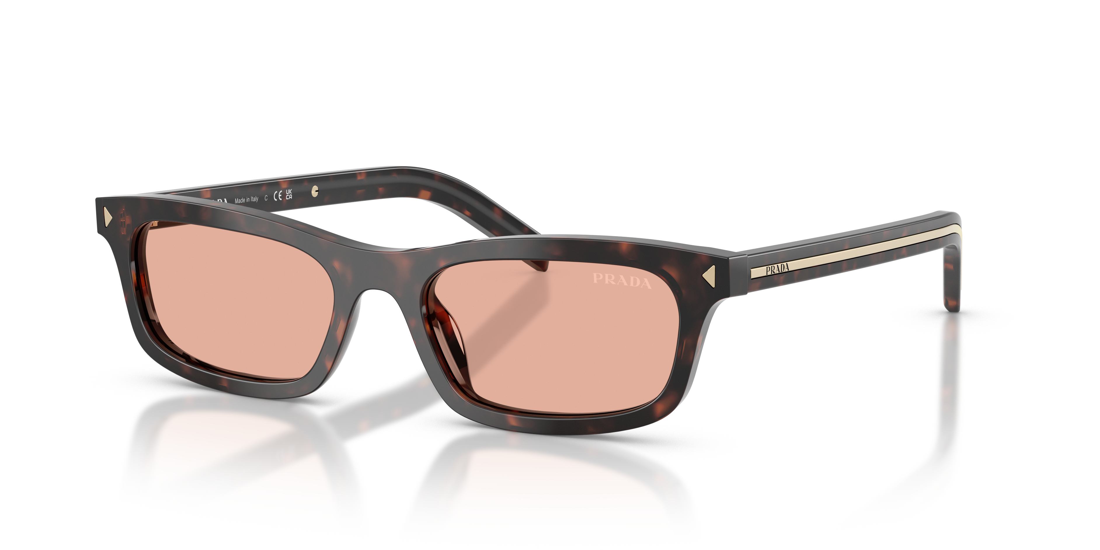 Prada PR D05S 17N50W Women's Sunglasses Tortoiseshell Root