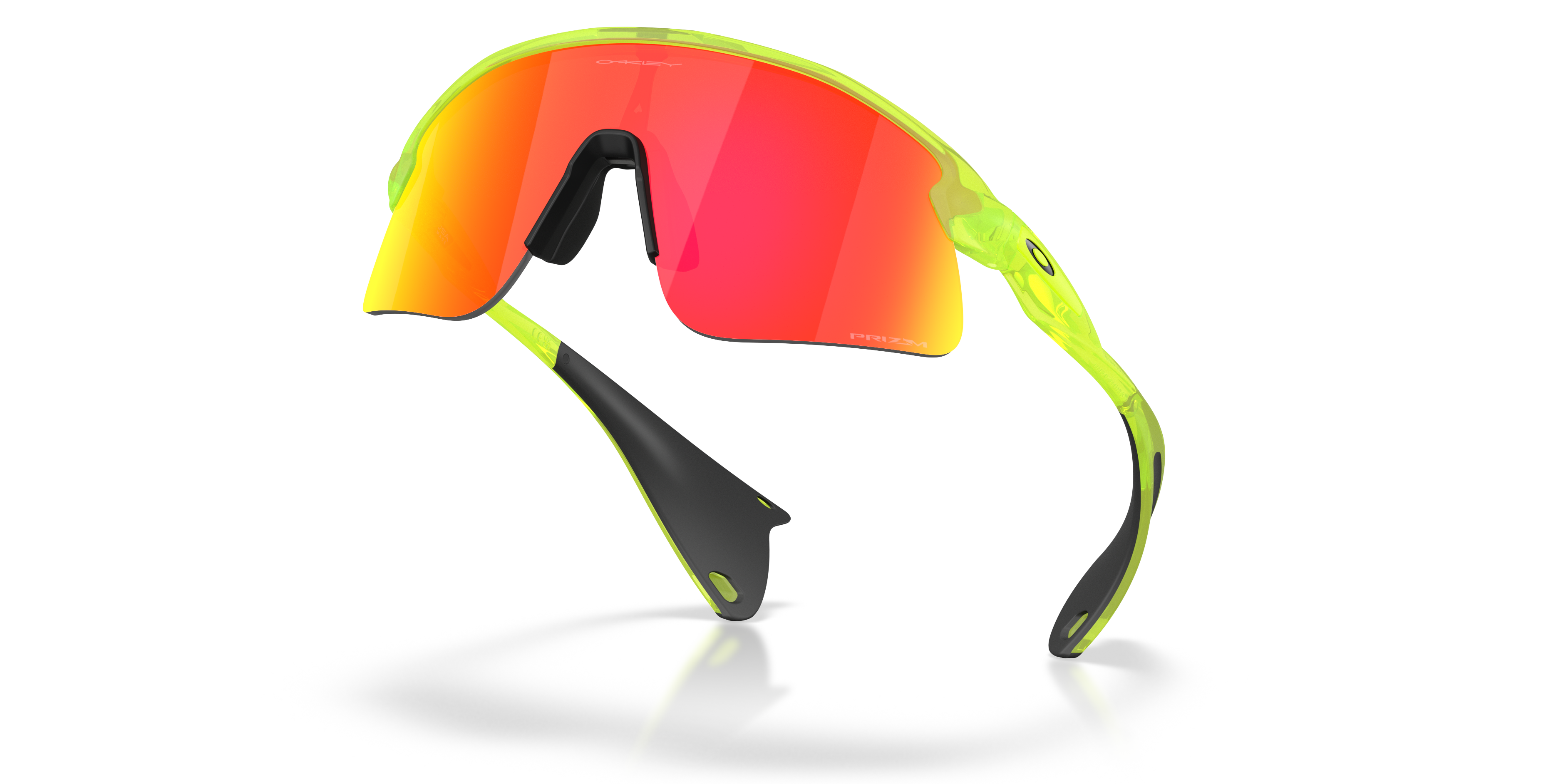 Occhiali da sole sportivi Oakley OO9518 Stunt devil s 951803 Uranio opaco