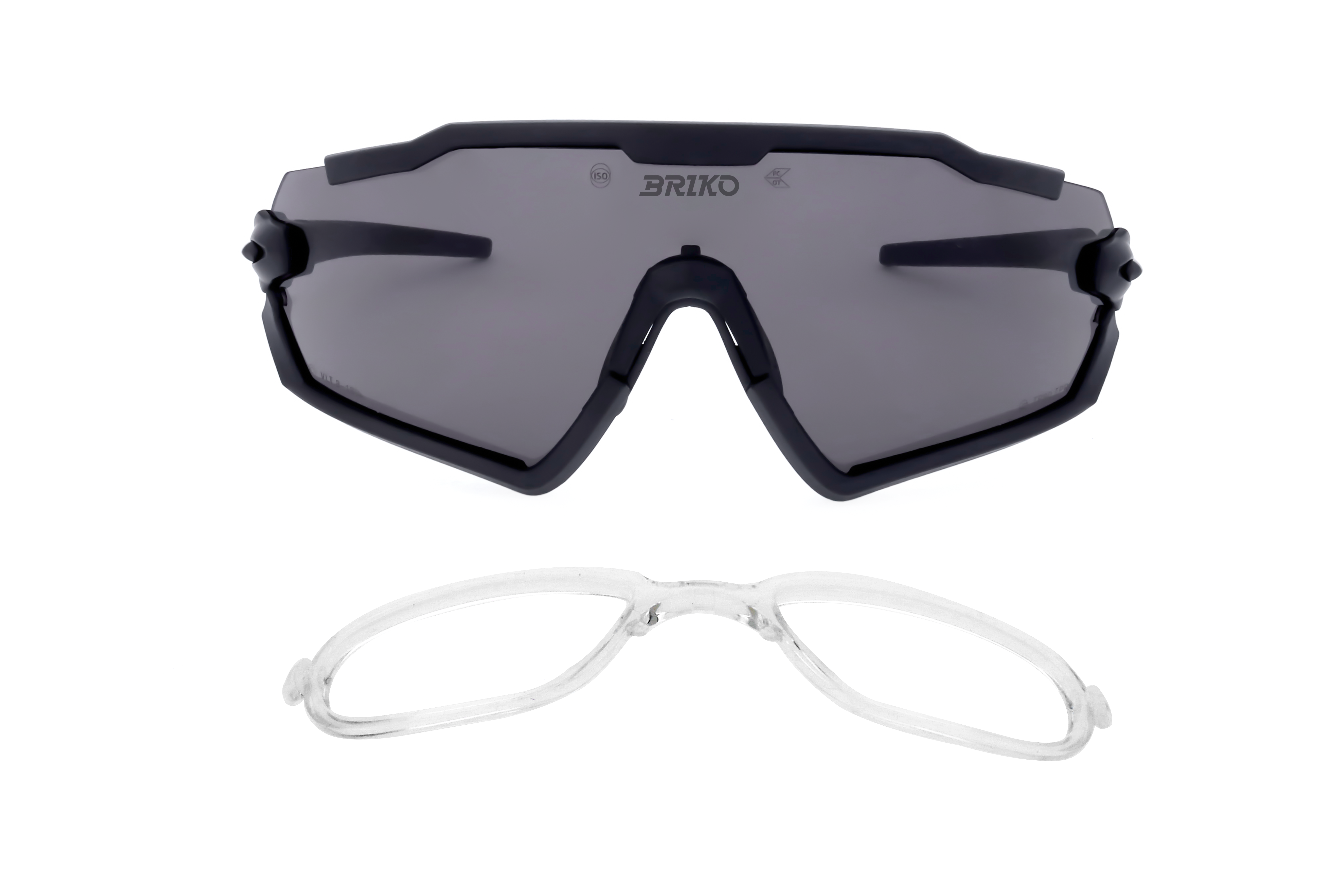 Occhiali da sole sportivi Briko Space con clip graduabile