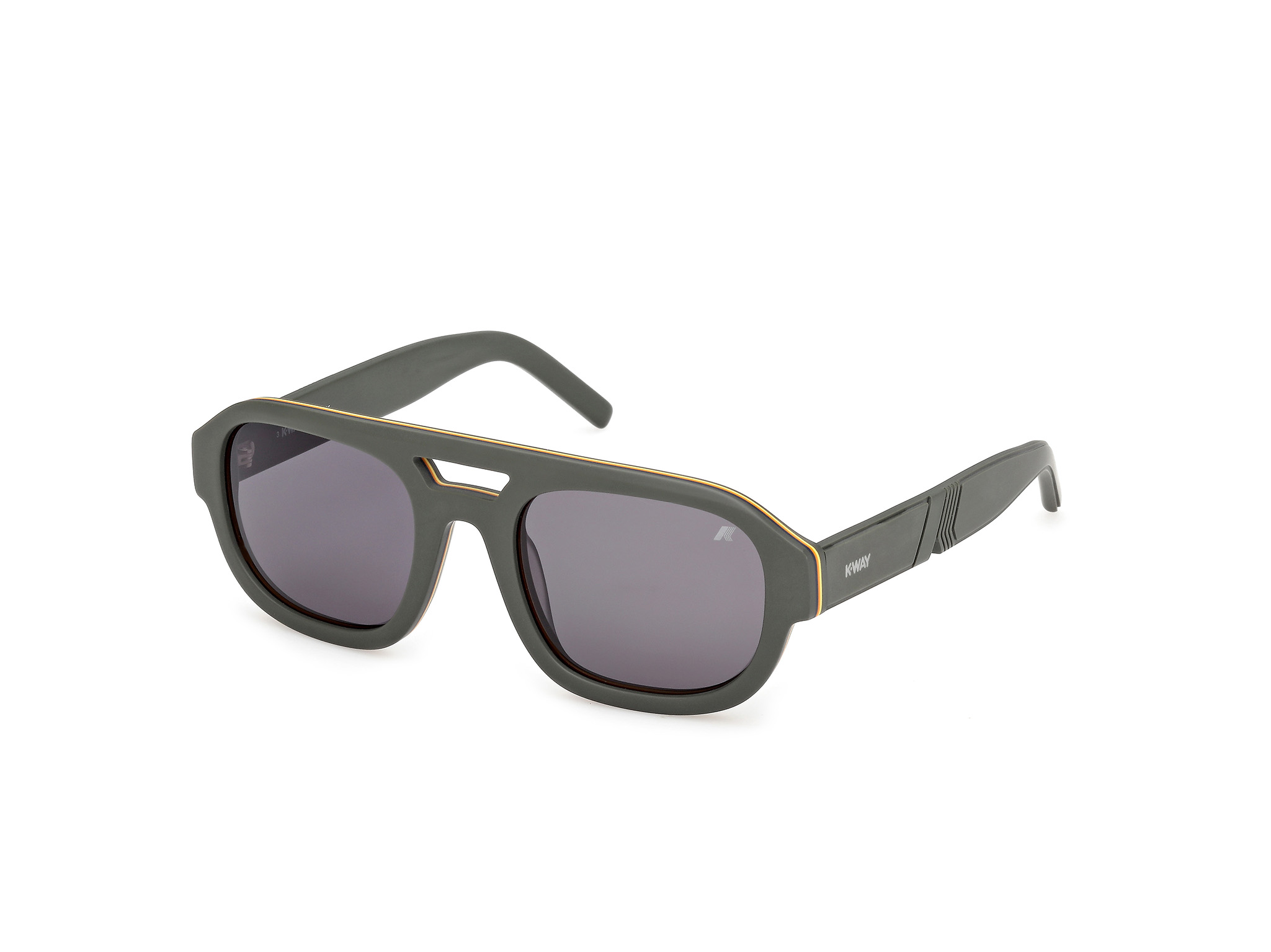 Occhiali da sole K-Way KW0017 97N Verde Scuro Opaco