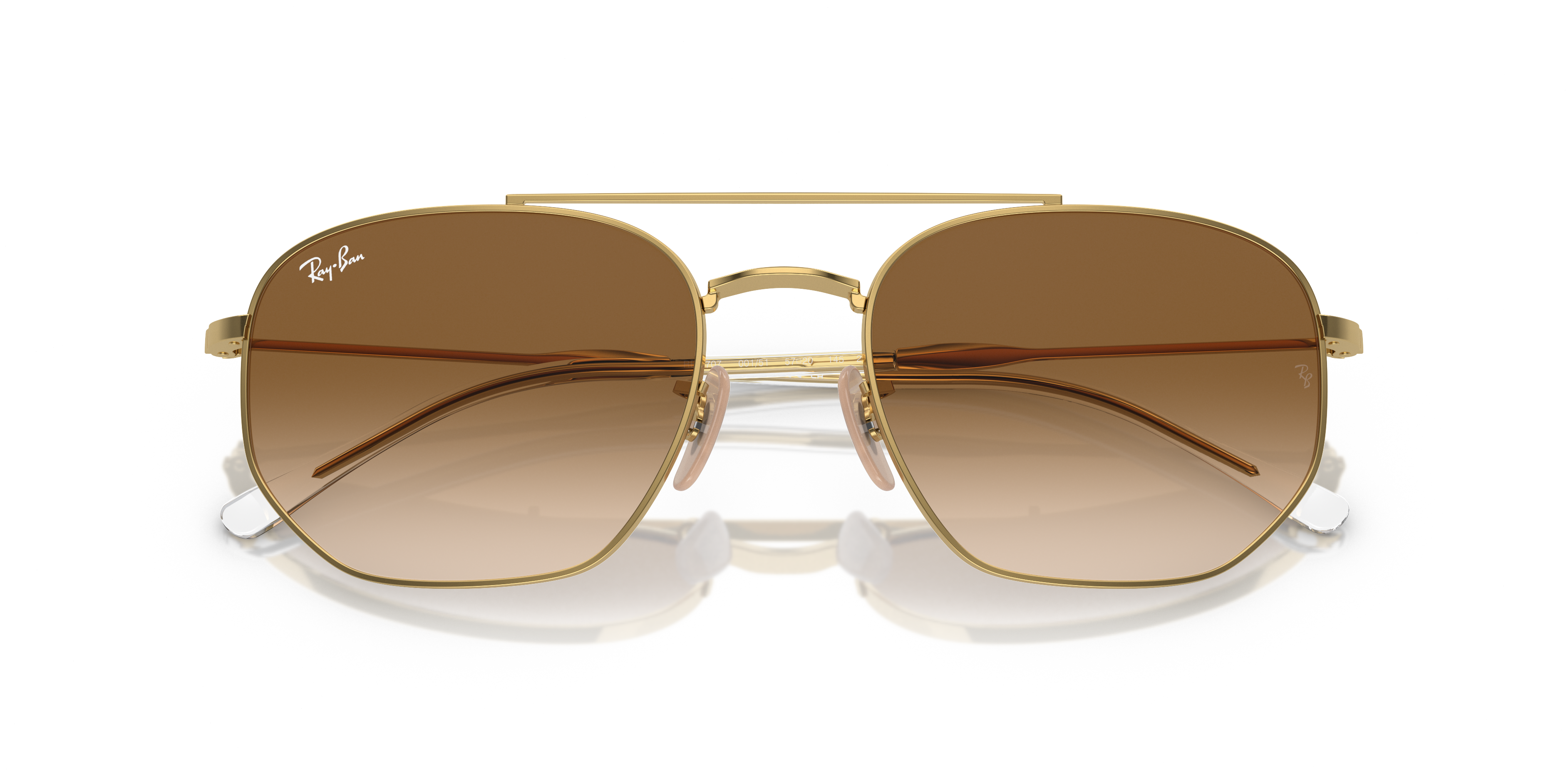 Occhiali da sole Ray-Ban RB3707 001/51 Oro arista