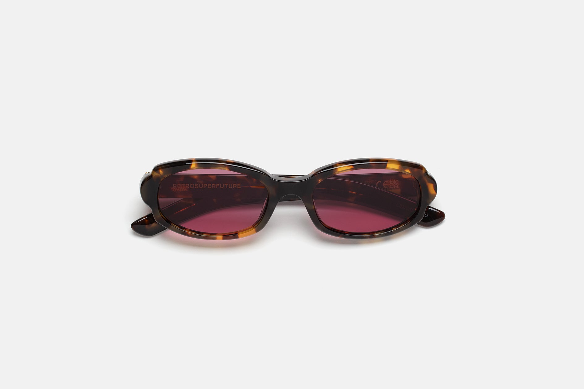 Retrosuperfuture Esatto Burnt Havana Sunglasses