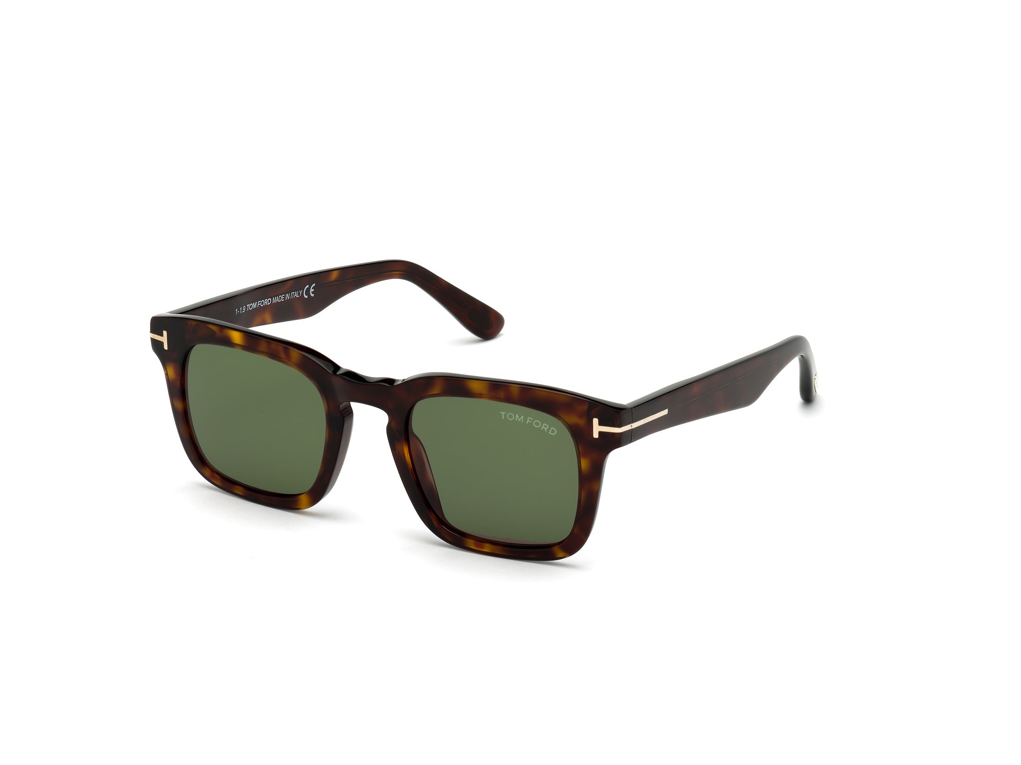 Occhiali da sole da uomo Tom Ford FT0751 Dax 52N Avana Scura