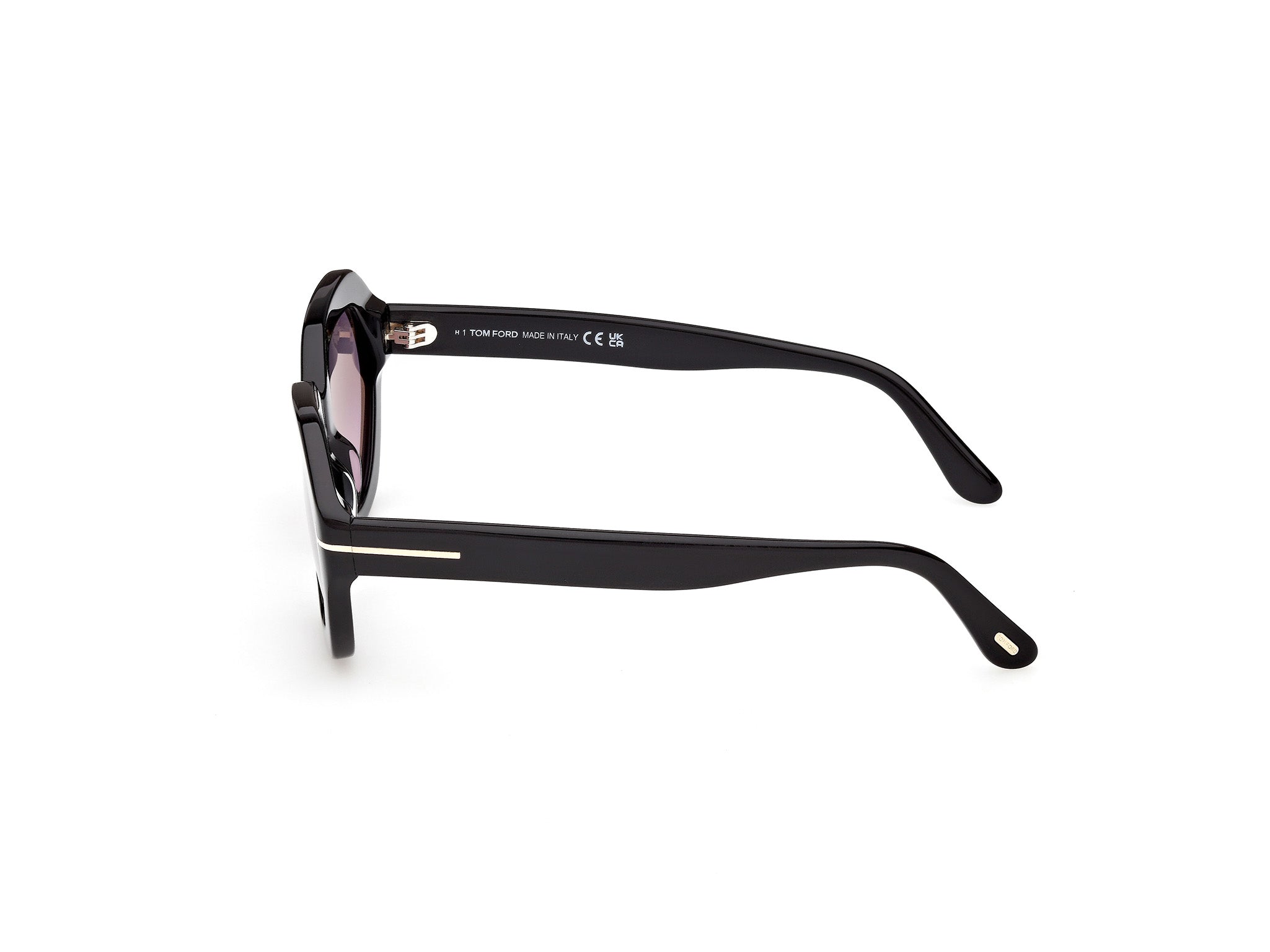 Occhiali da sole da donna Tom Ford FT1341 MERYL 02 01B Nero Lucido