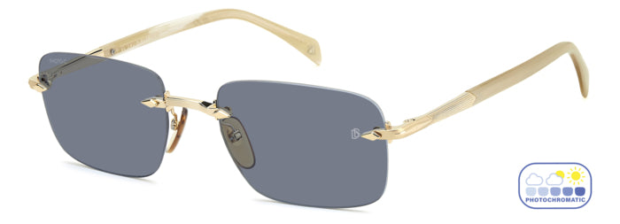 David Beckham DB 1195/S IDA/QZ Photochromic Men's Sunglasses