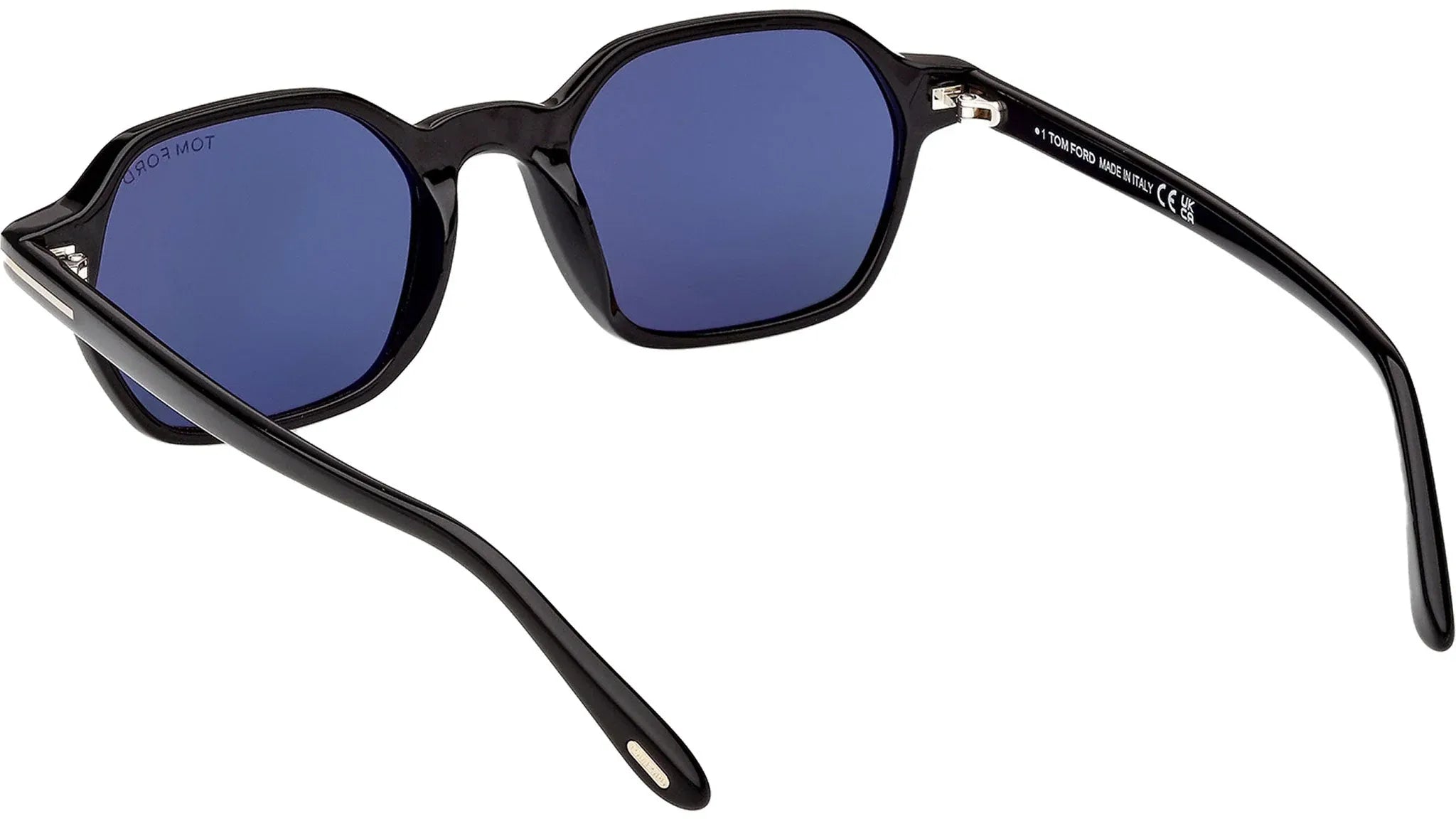Occhiali da sole da uomo Tom Ford FT1301 Joey-02 01V Nero Lucido
