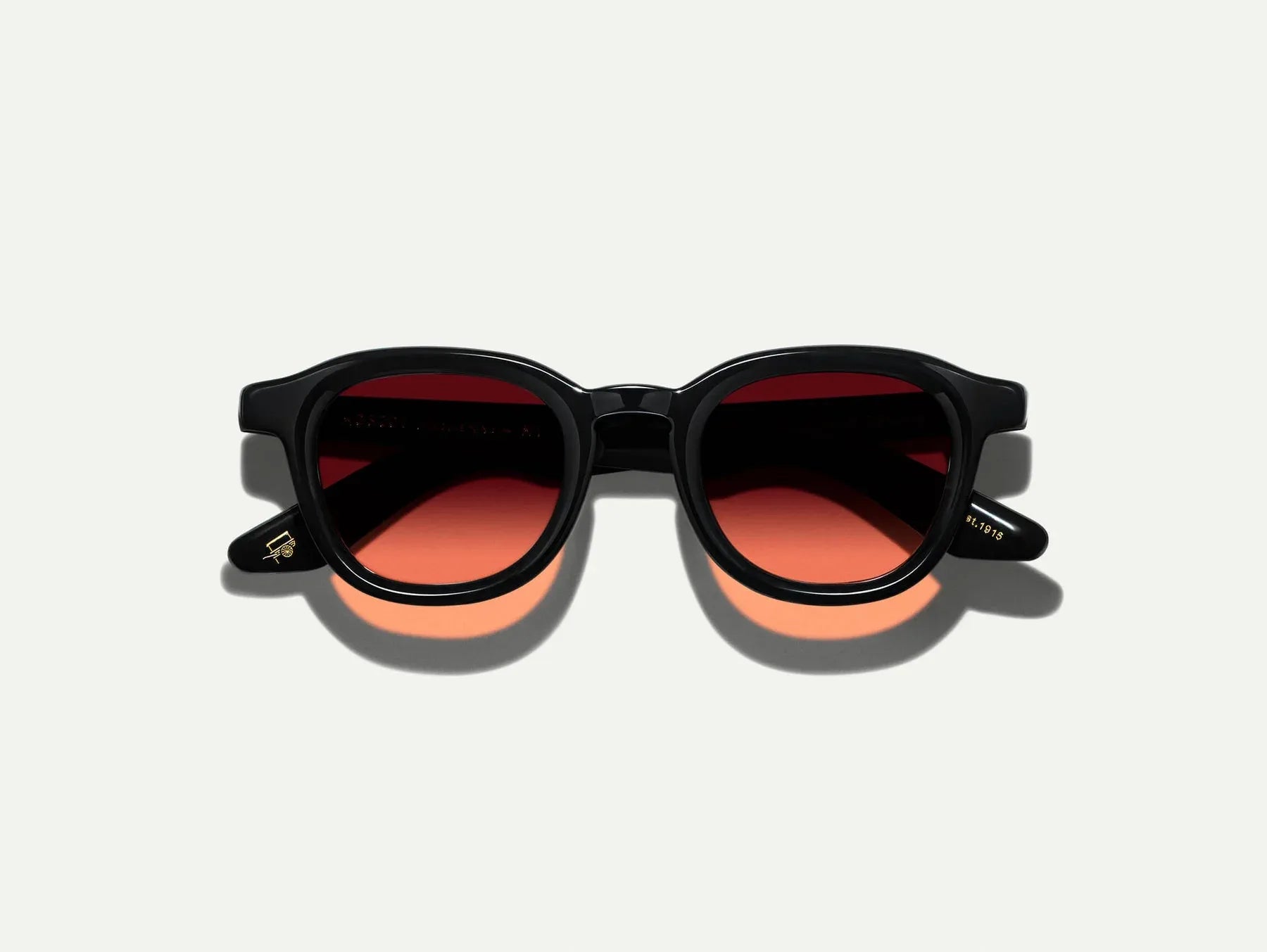 Moscot Dahven Sunglasses Black Cabernet