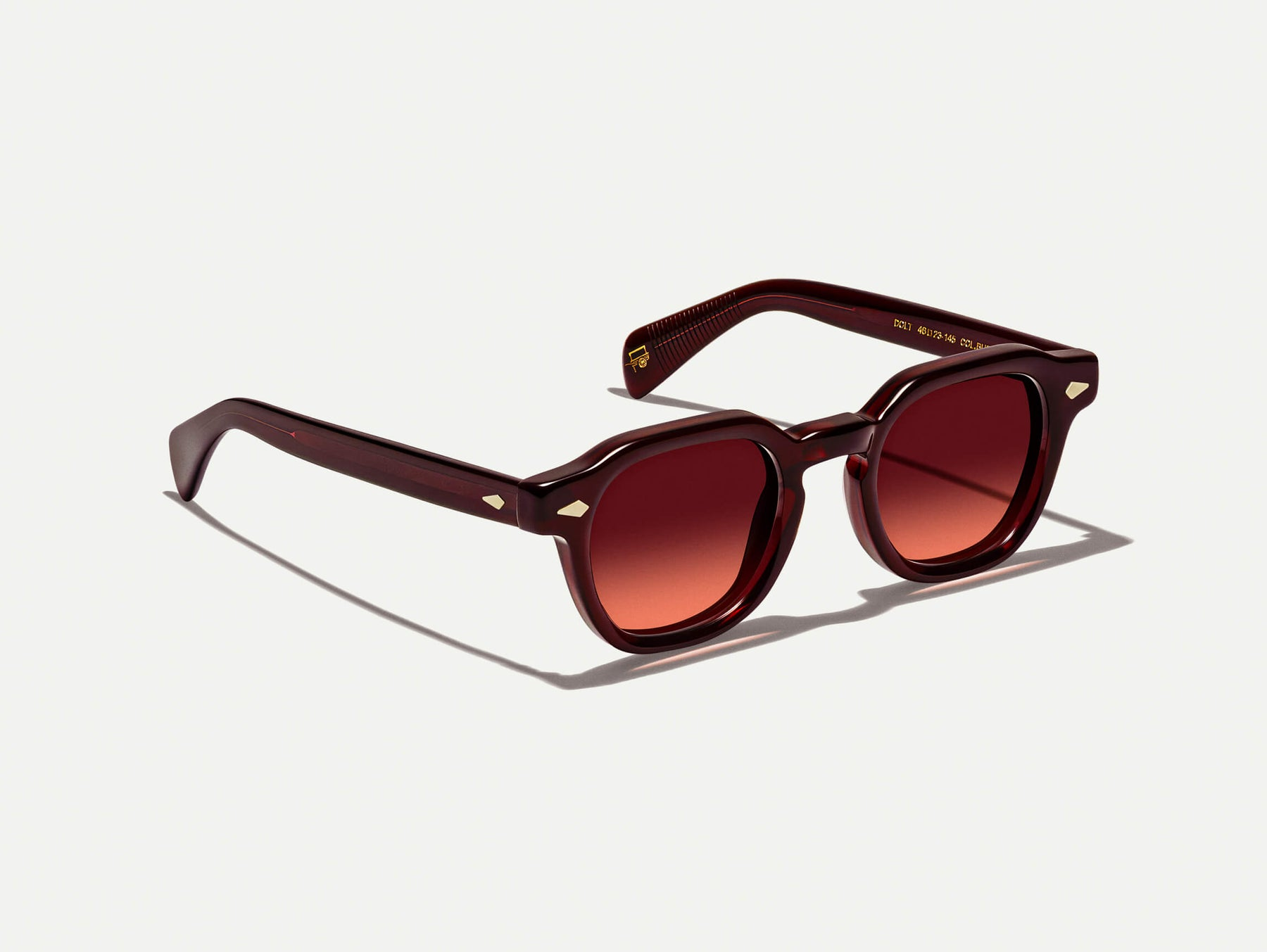 Occhiali da sole Moscot Dolt Burgundy Cabernet