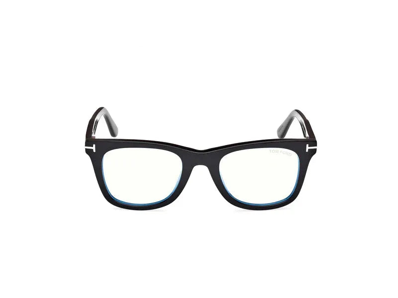 Men's Clip-On Eyeglasses FT5970-B 001 Gloss Black