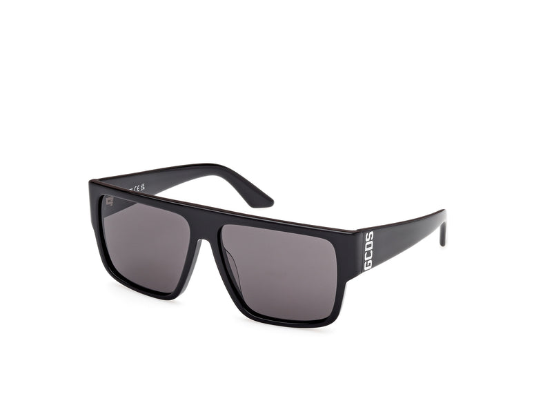 Occhiali da sole unisex GCDS GD0063 01A Nero Lucido