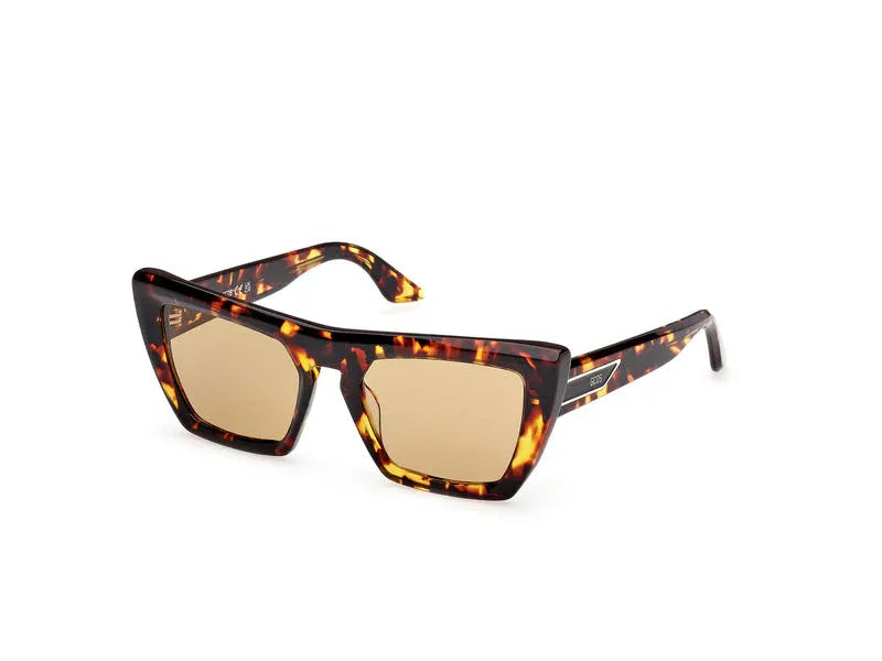 GCDS GD0065 52J Dark Havana Unisex Sunglasses