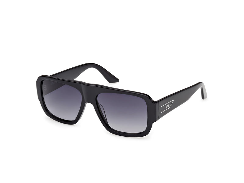 Occhiali da sole unisex GCDS GD0069 01A Nero Lucido