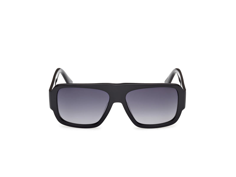 Occhiali da sole unisex GCDS GD0069 01A Nero Lucido