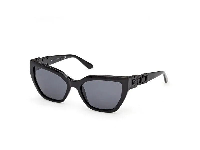 Guess GU00264 01D Women's Sunglasses in Glossy Black