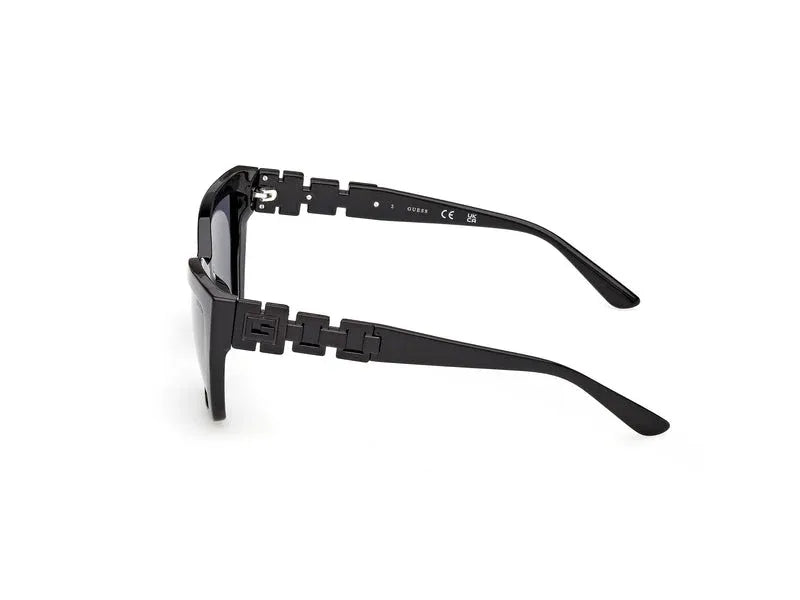 Guess GU00264 01D Women's Sunglasses in Glossy Black