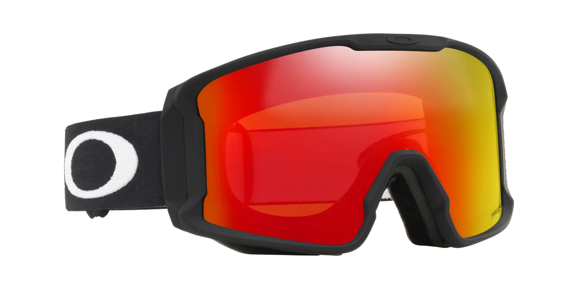 Maschera da Sci OO7093 04 Nero Opaco - Line miner m - Pistilleria