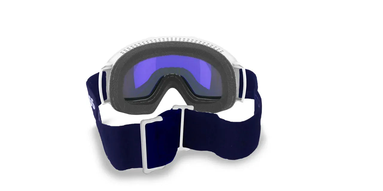 Maschera da sci Zeiss Toric White Lens 1 \ Filter Flash ML IR Blue + Hydro front/S3 - Pistilleria